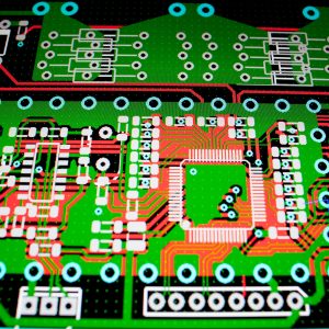 Development of an electronic board on PC screen